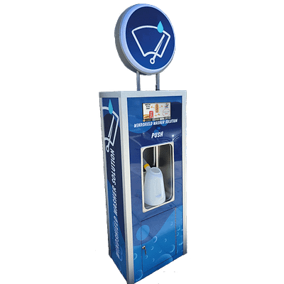 GlassPro+ Clean Shine Kiosk - (Deluxe)