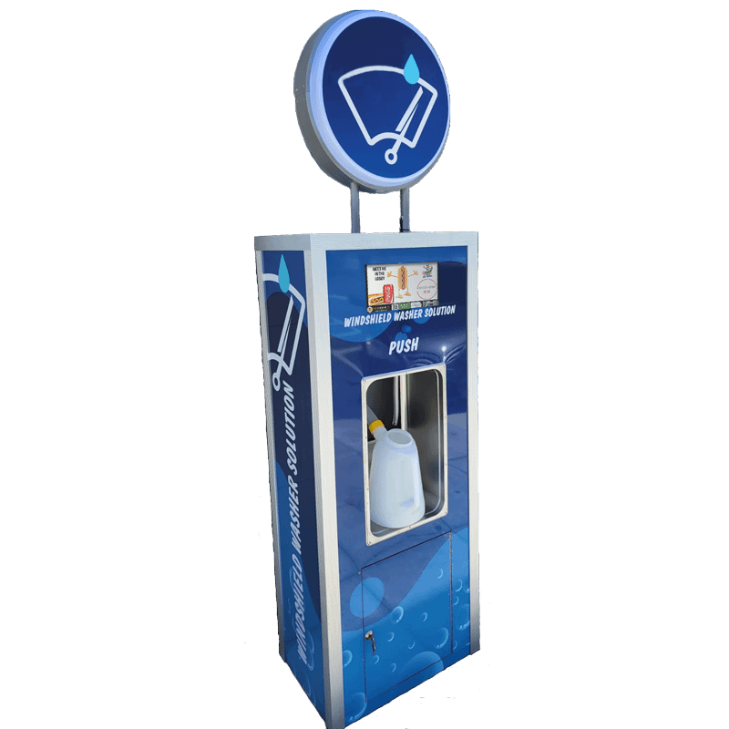GlassPro+ Clean Shine Kiosk - (Deluxe)